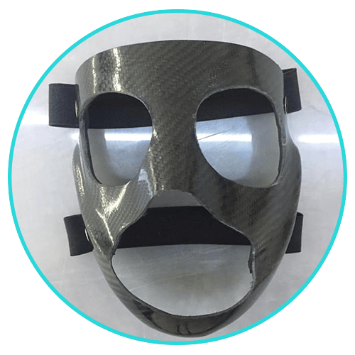 provitalprotez karbon futbolcu yüz maskesi