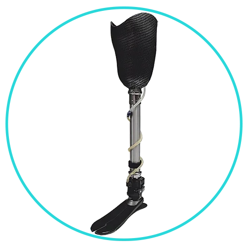 provitalprotez ortotek diz altı aktif vakum protez bacak